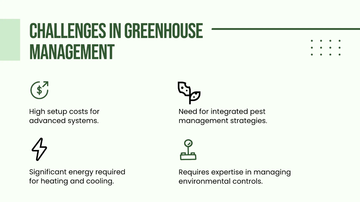 Free Greenhouse Environment Presentation Template to Edit Online