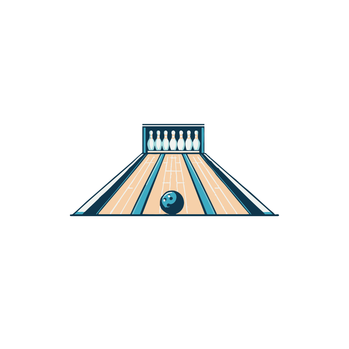 Free Bowling Alley Clipart Template