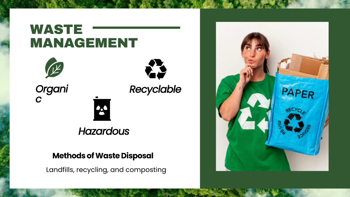 Free Environment Hygiene Presentation Template to Edit Online