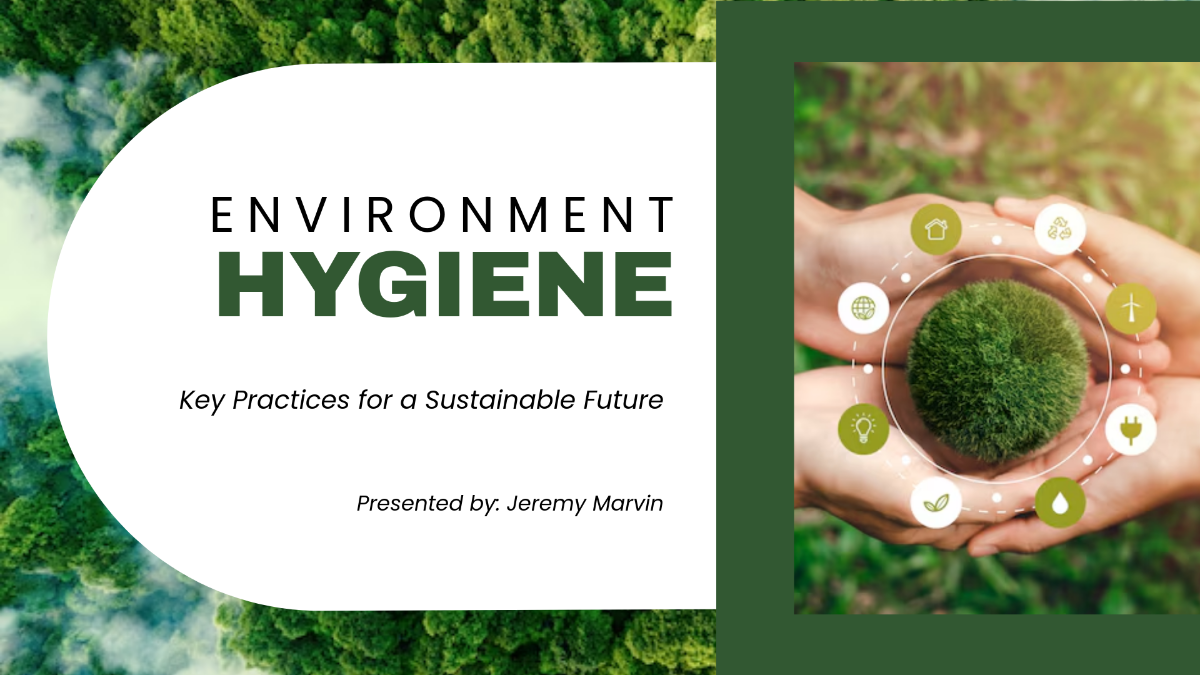 Free Environment Hygiene Presentation Template