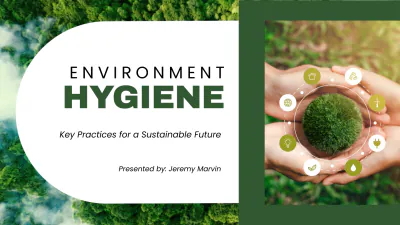 Free Environment Hygiene Presentation Template to Edit Online