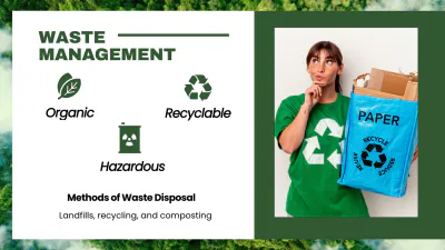 Free Environment Hygiene Presentation Template to Edit Online