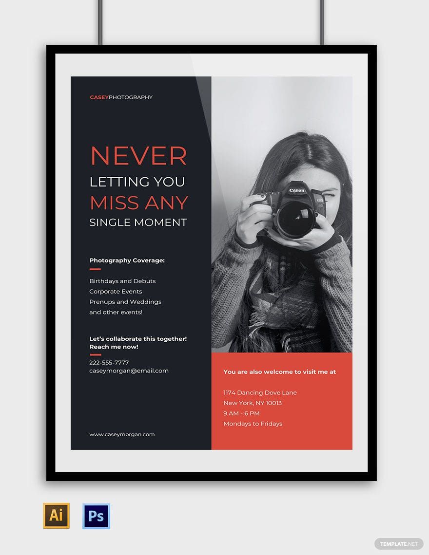 Freelance Ad Poster Template