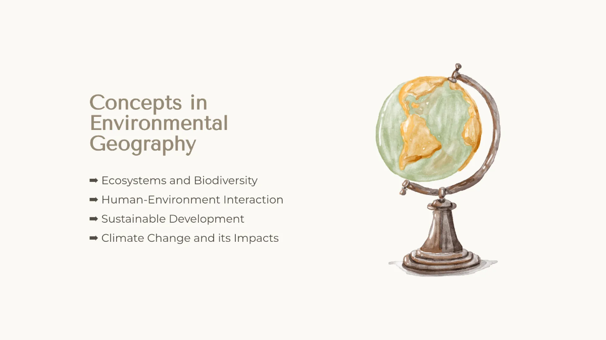 Free Environment Geography Presentation Template to Edit Online