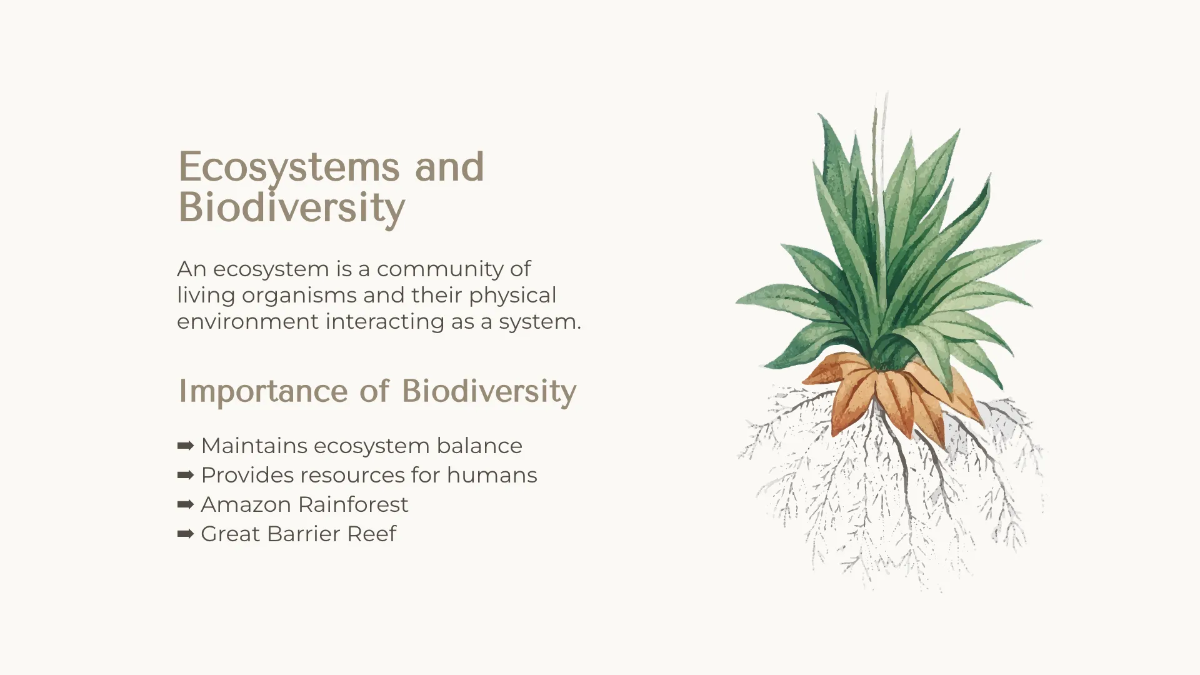 Free Environment Geography Presentation Template to Edit Online