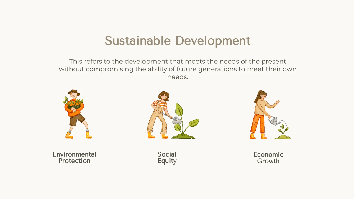 Free Environment Geography Presentation Template to Edit Online