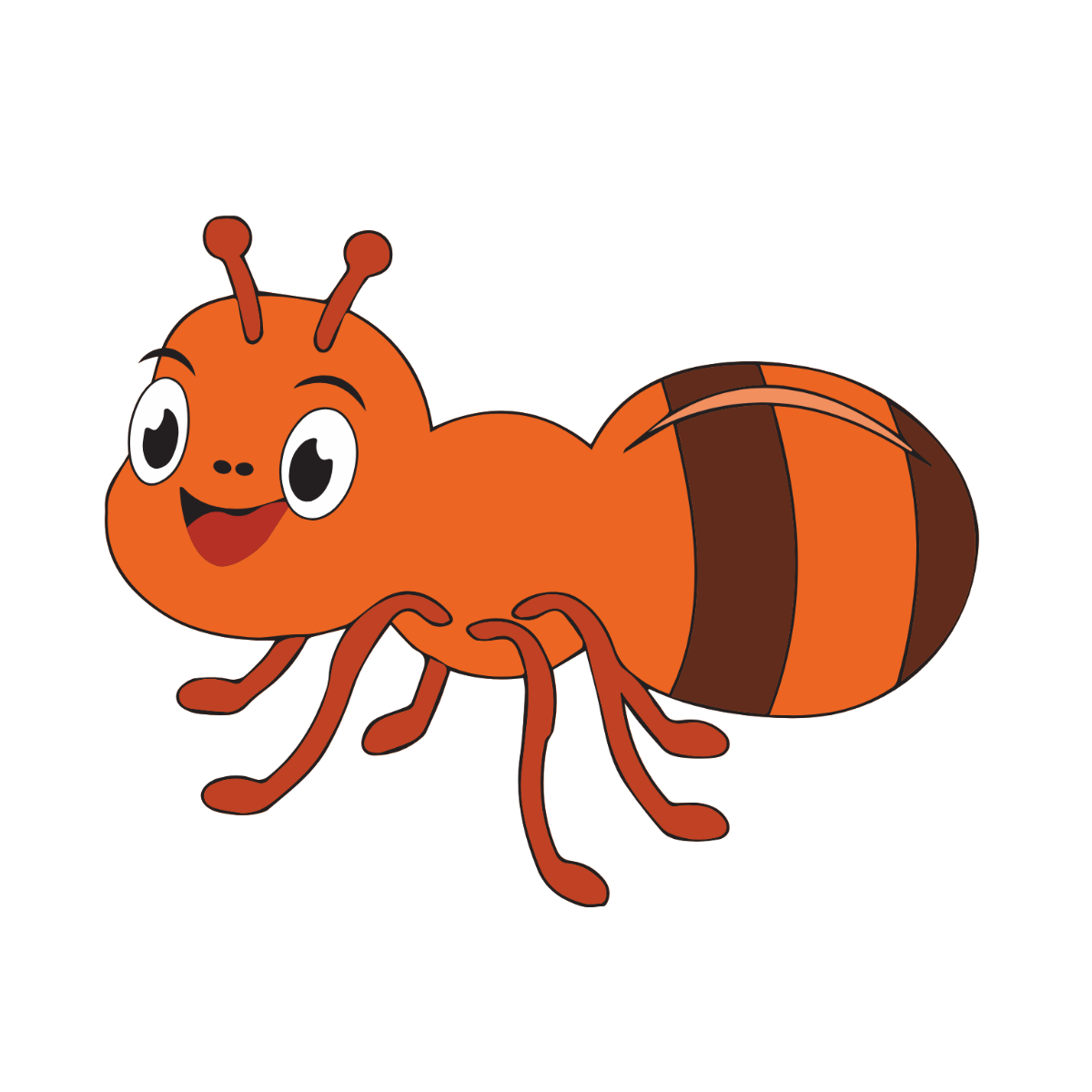 Free Funny Ant Clipart to Edit Online
