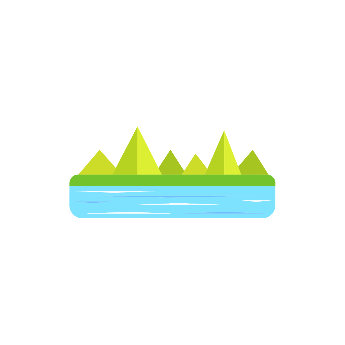 Simple Lake Clipart Simple Lake Clipart