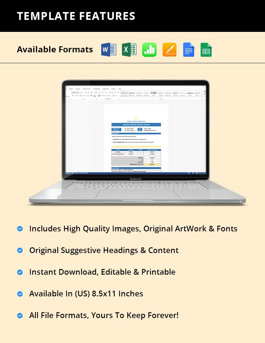 Free Formal Freelance Quotation Template Guide