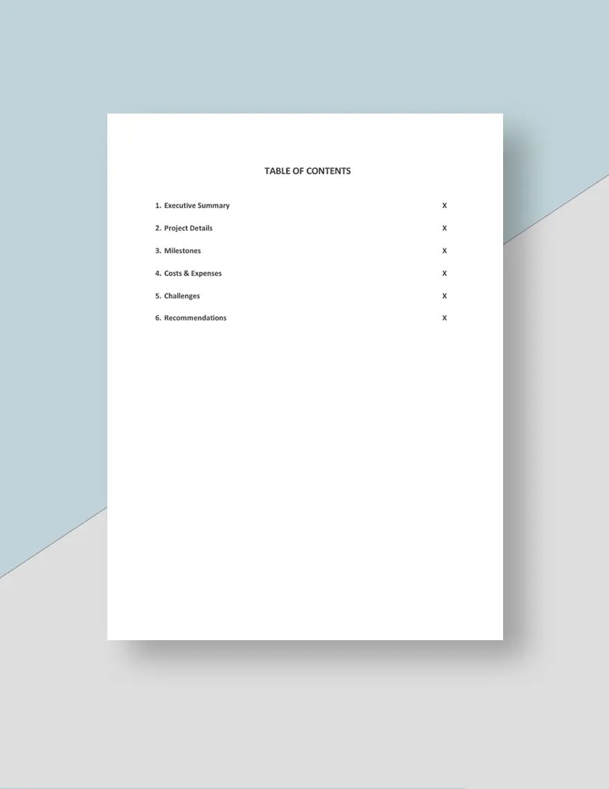 Freelancer Annual Report Template