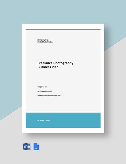 Freelance Photography Business Plan Template