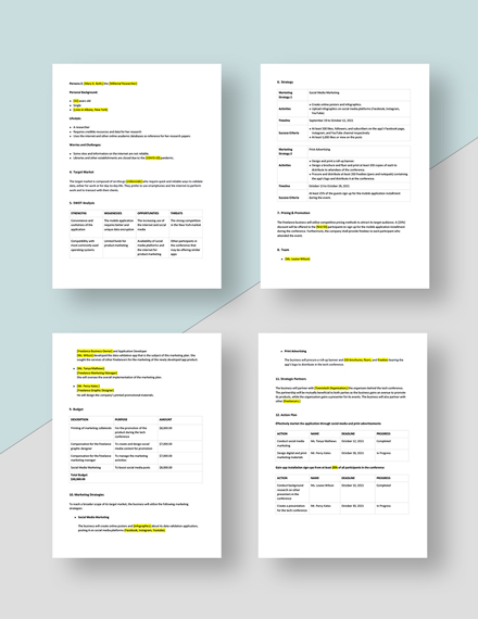 Web development business plan pdf picture