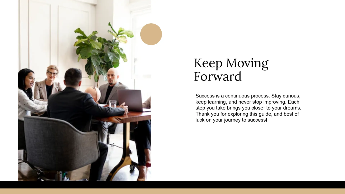 Free Modern Slideshow Template to Edit Online