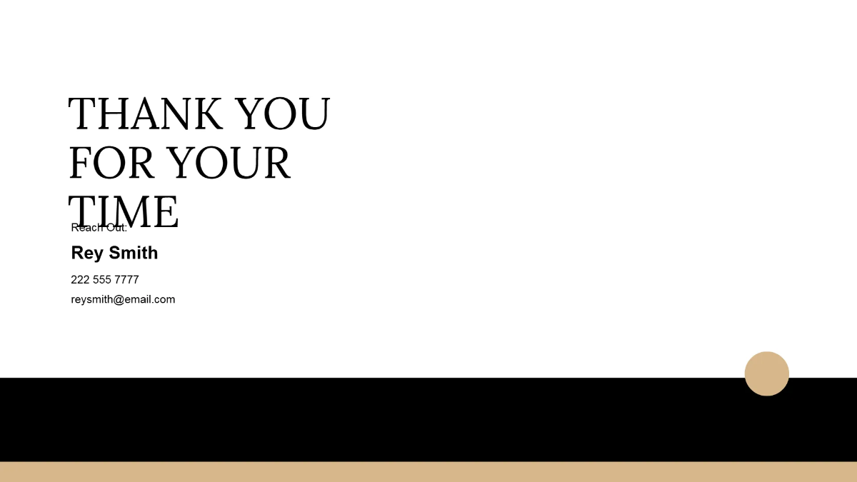 Free Modern Slideshow Template to Edit Online