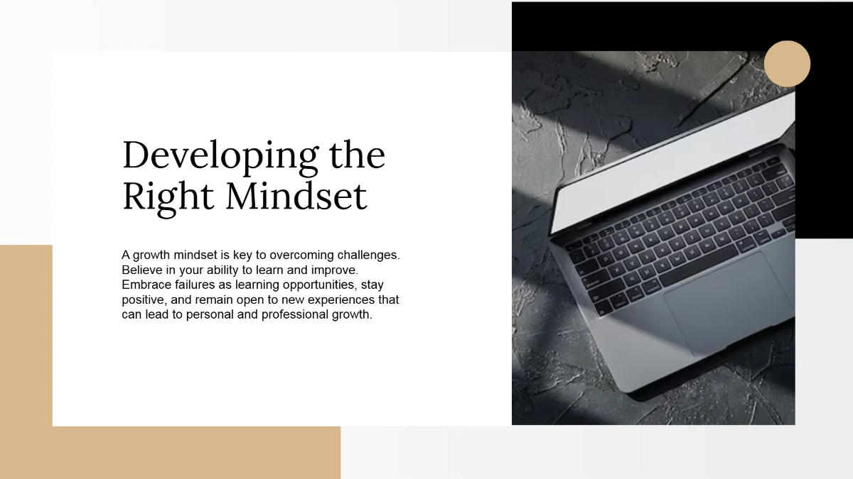 Free Modern Slideshow Template to Edit Online