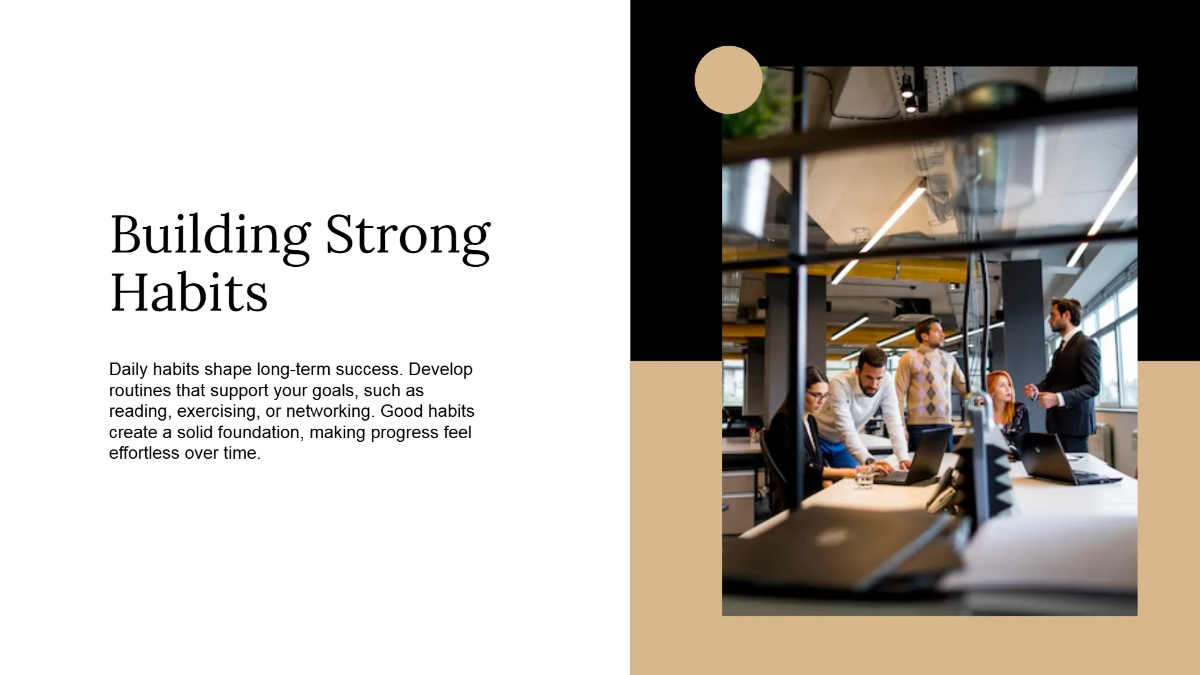 Free Modern Slideshow Template to Edit Online