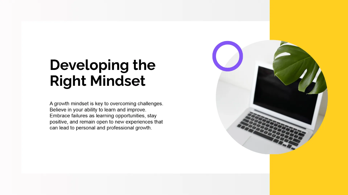Free Creative Slideshow Template to Edit Online