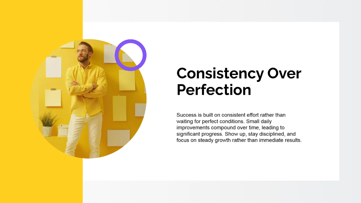 Free Creative Slideshow Template to Edit Online