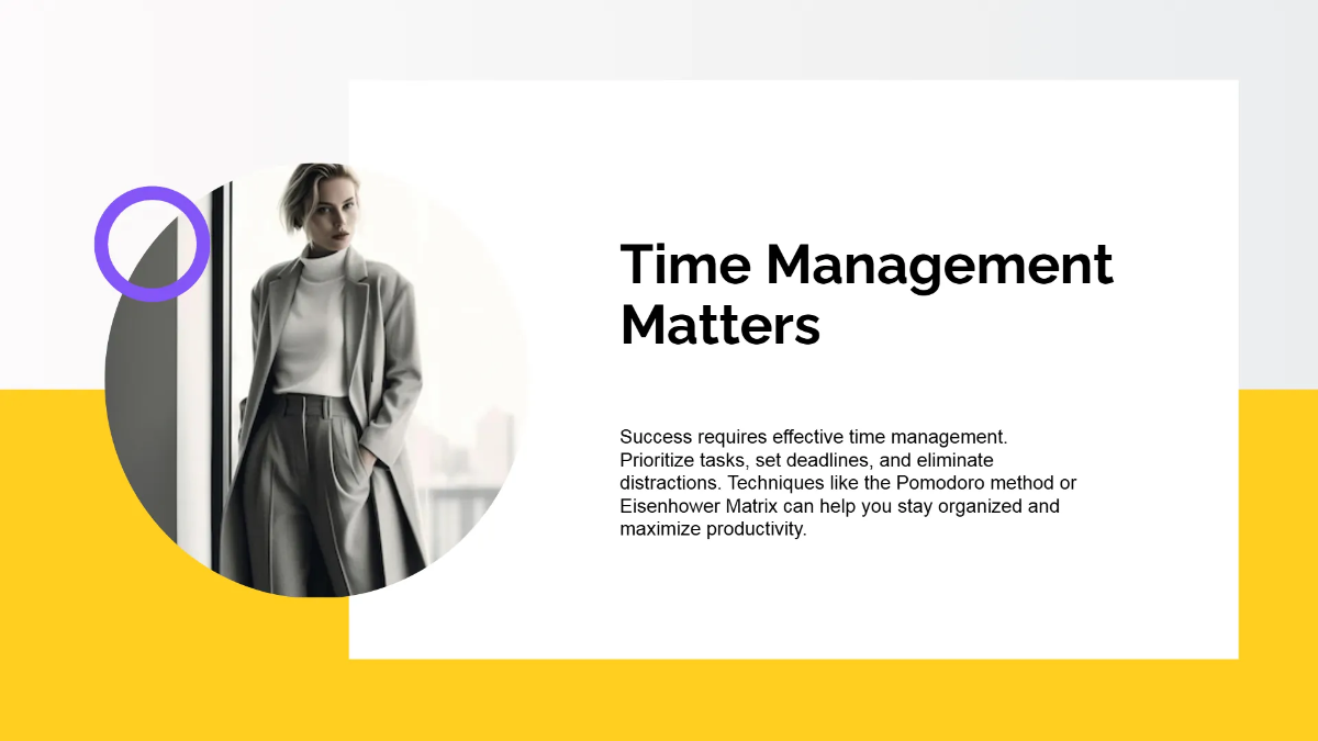 Free Creative Slideshow Template to Edit Online