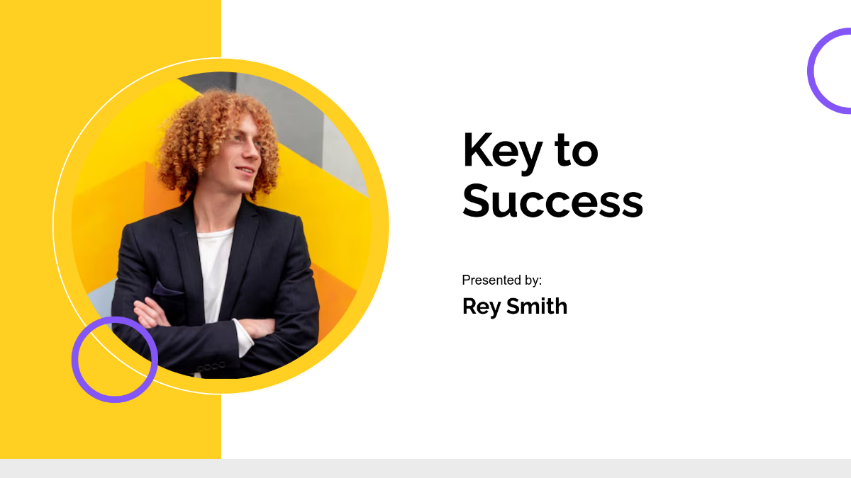 Free Creative Slideshow Template to Edit Online