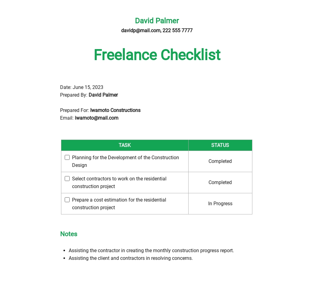 Freelancer Policy Templates - Documents, Design, Free, Download ...