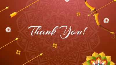 Free Dussehra Presentation Template to Edit Online
