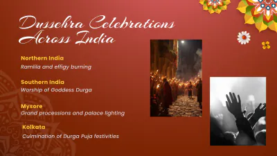 Free Dussehra Presentation Template to Edit Online