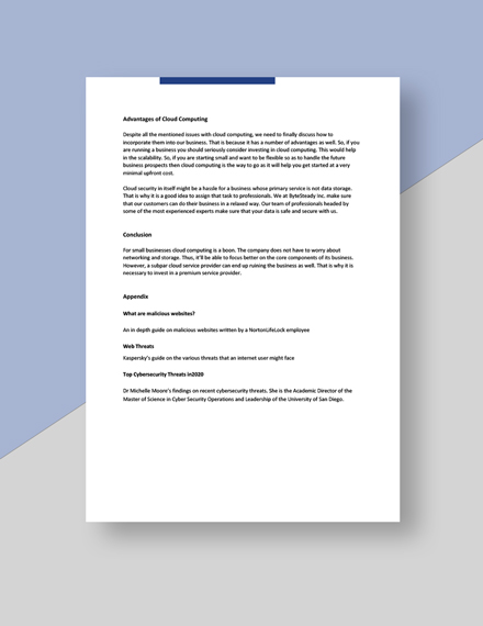 Cloud Security White Paper Download