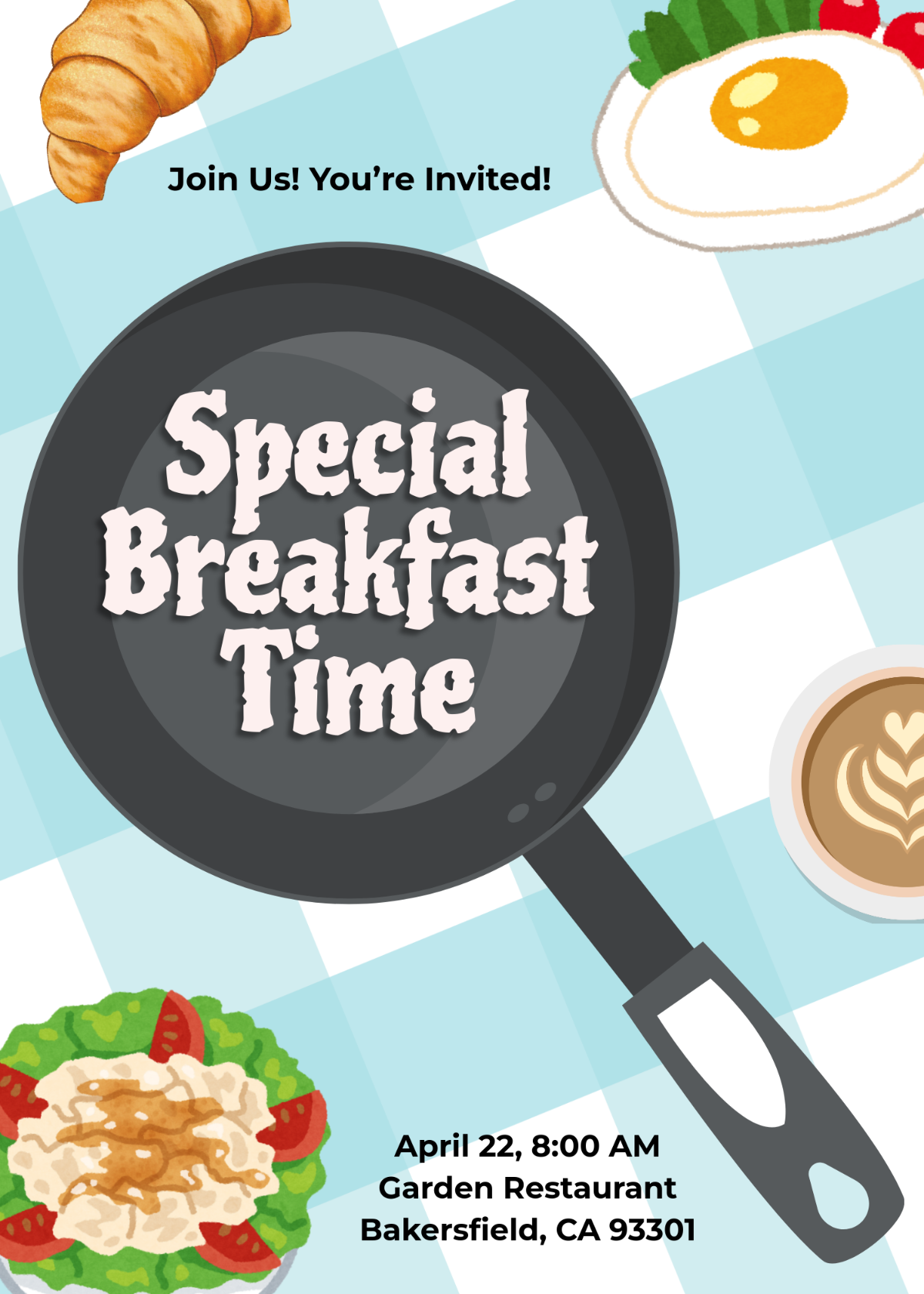 Free Breakfast Templates To Edit Online