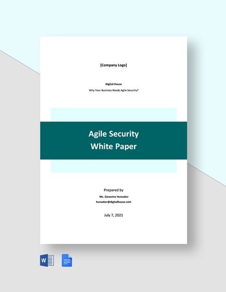 13  FREE Security White Paper Templates Edit Download Template net