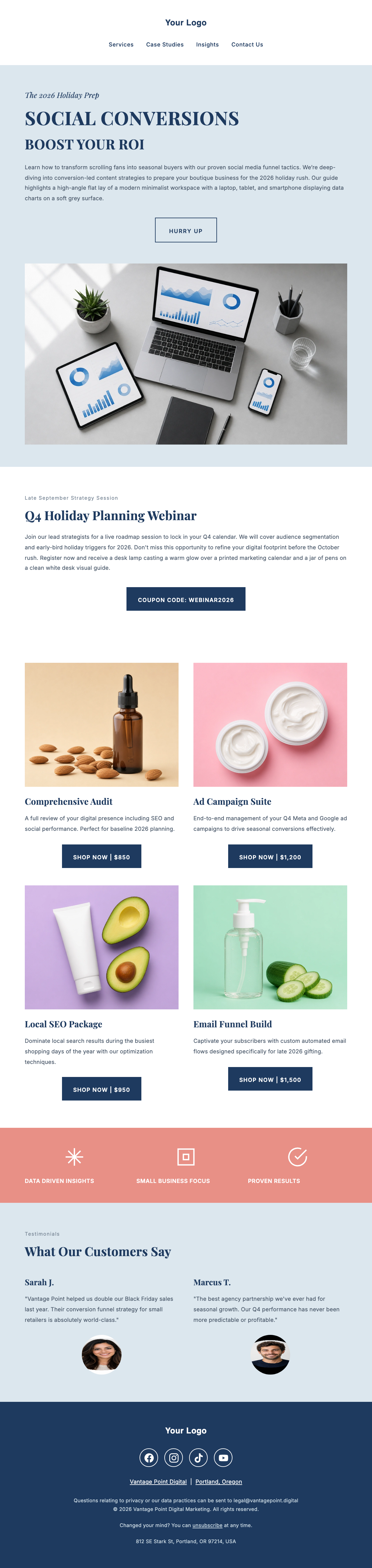 Modern Newsletter Template - Download Modern Newsletter Template - Download