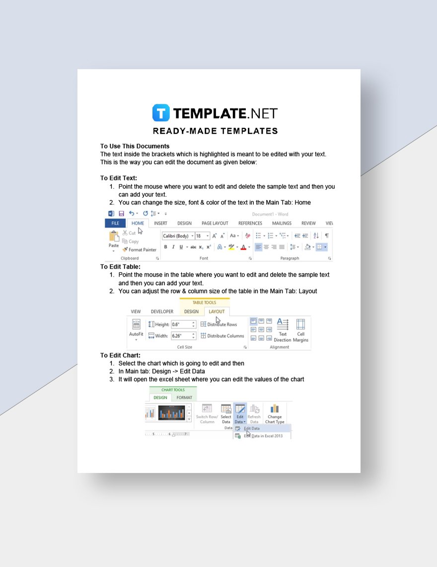 Freelancer Balance Sheet Template