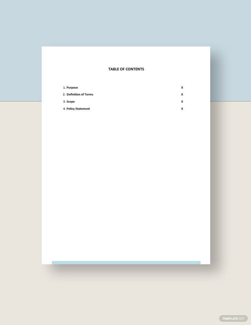 University Communications Policy Template