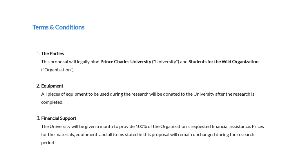 University Research Proposal Template [Free PDF] - Google Docs | Word