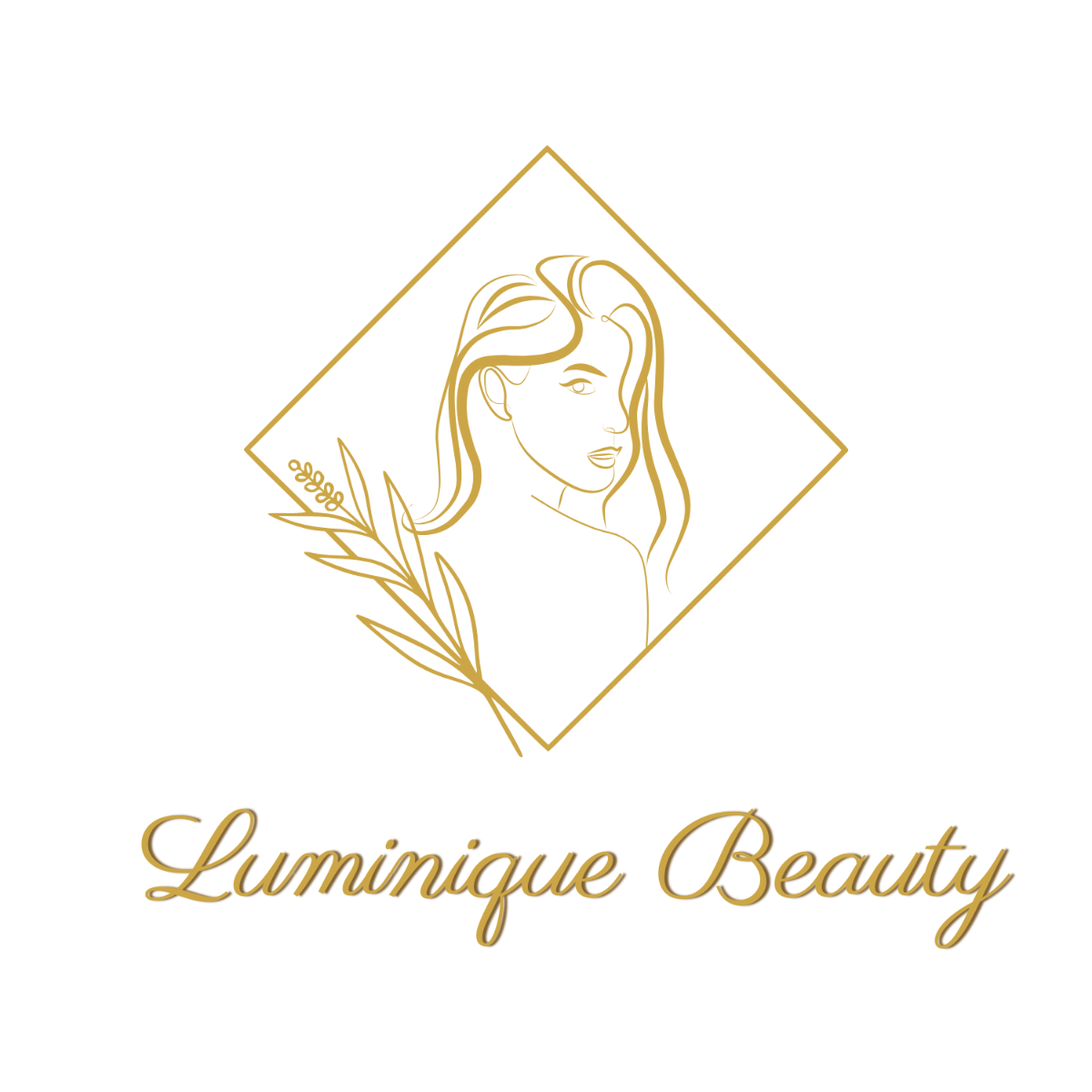 Free Gold Beauty Logo Template