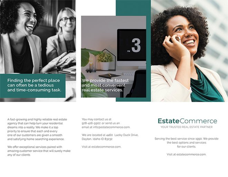 Corporate Real Estate Brochure Template