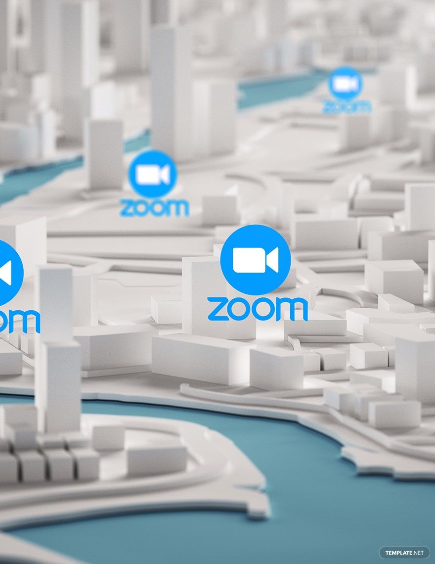 Zoom Conference Virtual Bacground Template