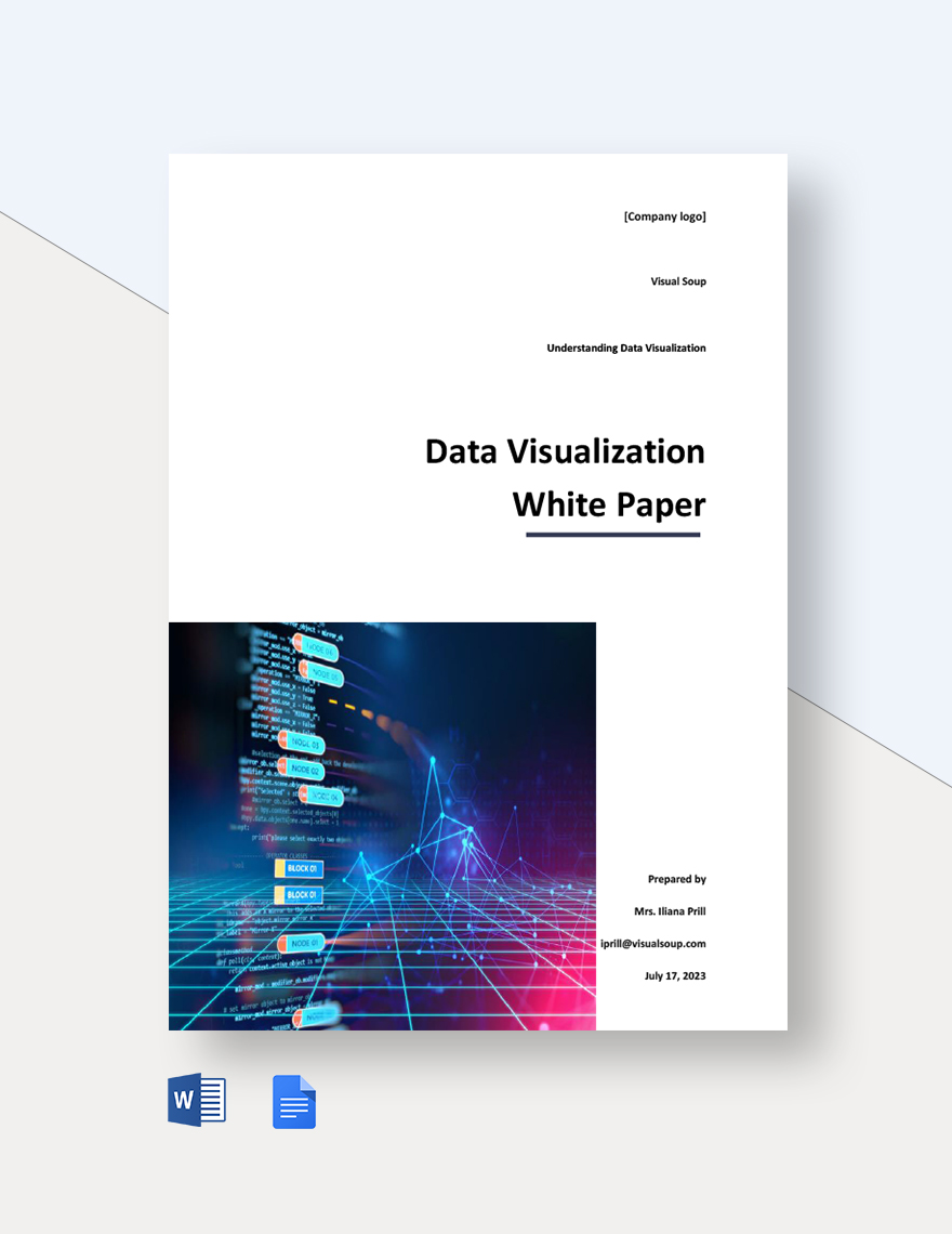 Data Profiling White Paper Template Google Docs, Word