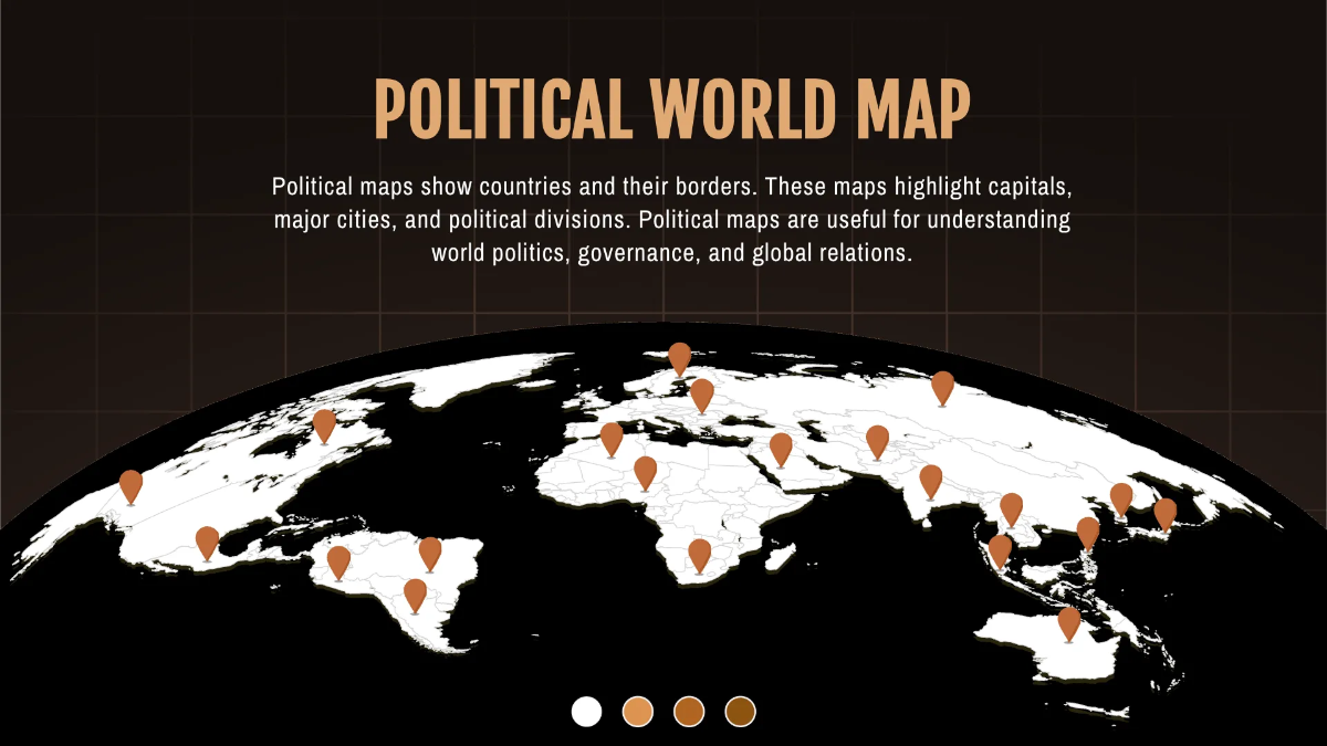 Free World Map Presentation Template to Edit Online