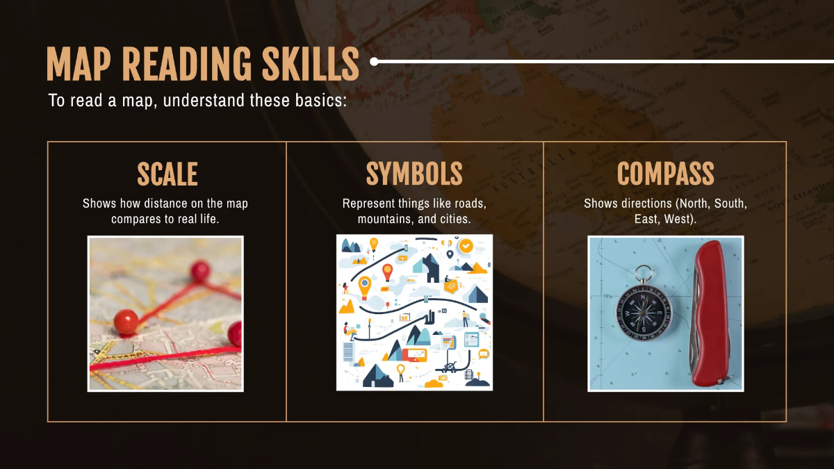 Free World Map Presentation Template to Edit Online