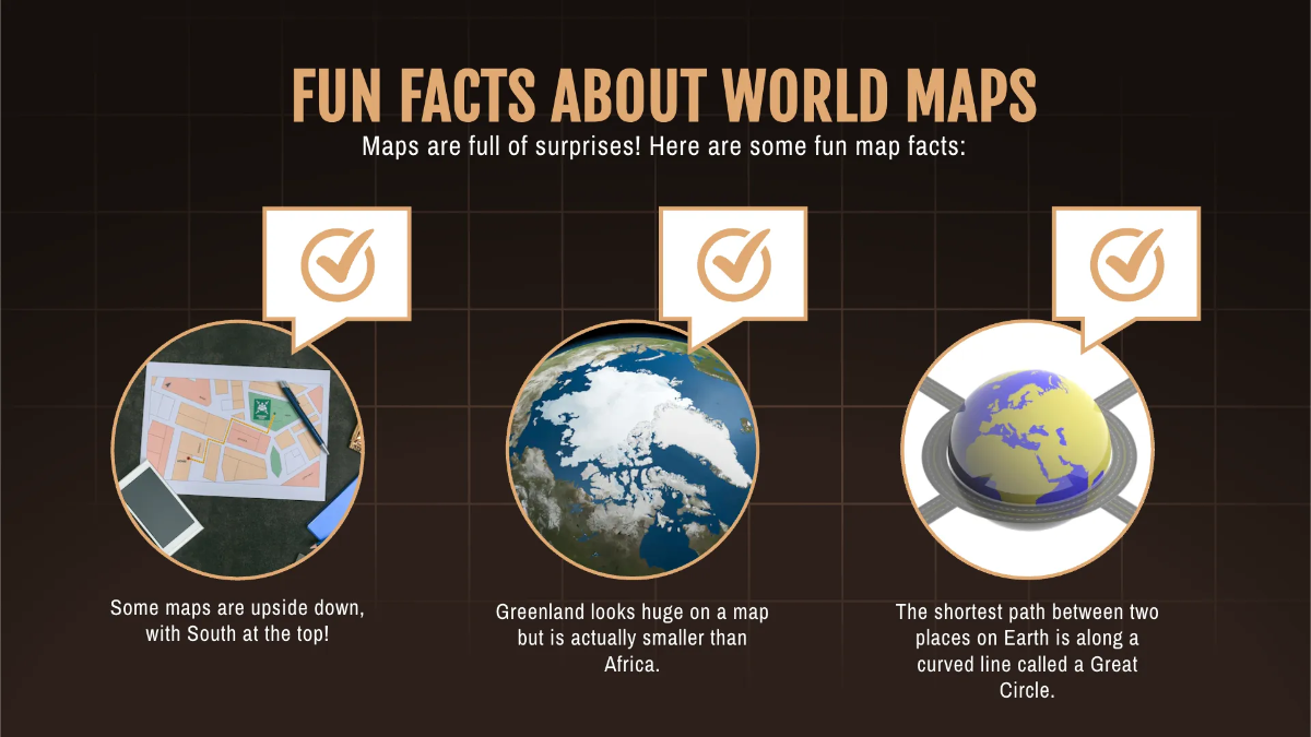 Free World Map Presentation Template to Edit Online