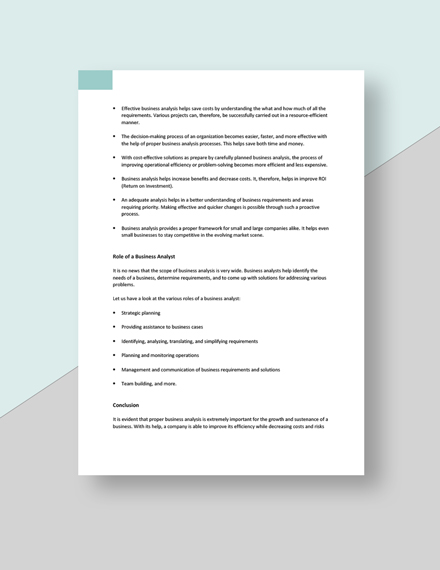 Business Analysis White Paper Template - Google Docs, Word | Template.net