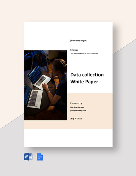 Free Simple Data White Paper Template - Word | Template.net