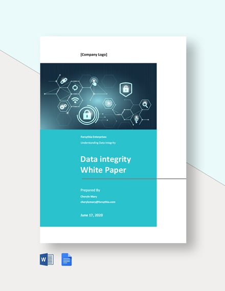 Data integrity White Paper 