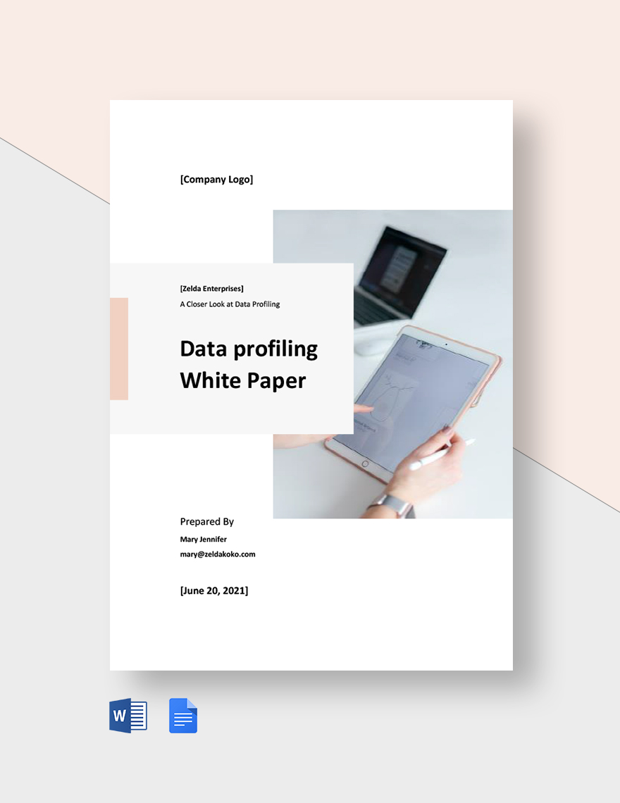 Data Profiling White Paper Template