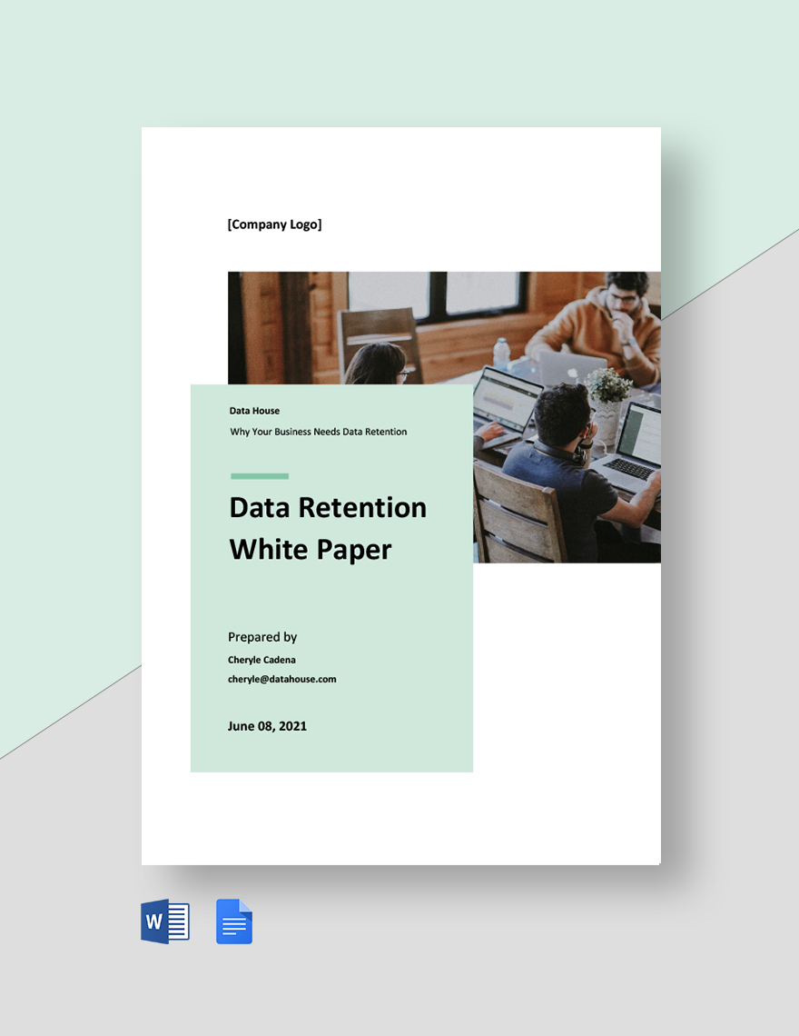 Data Retention White Paper Template