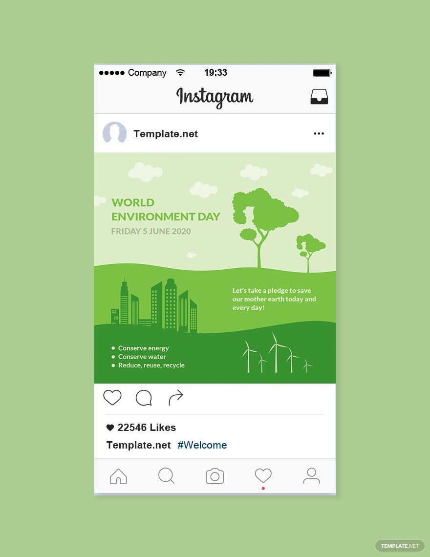 World Environment Day Instagram Story Template