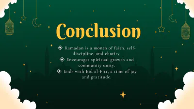 Free Ramadan Presentation Template - Edit Online & Download Example | Template.net to Edit Online