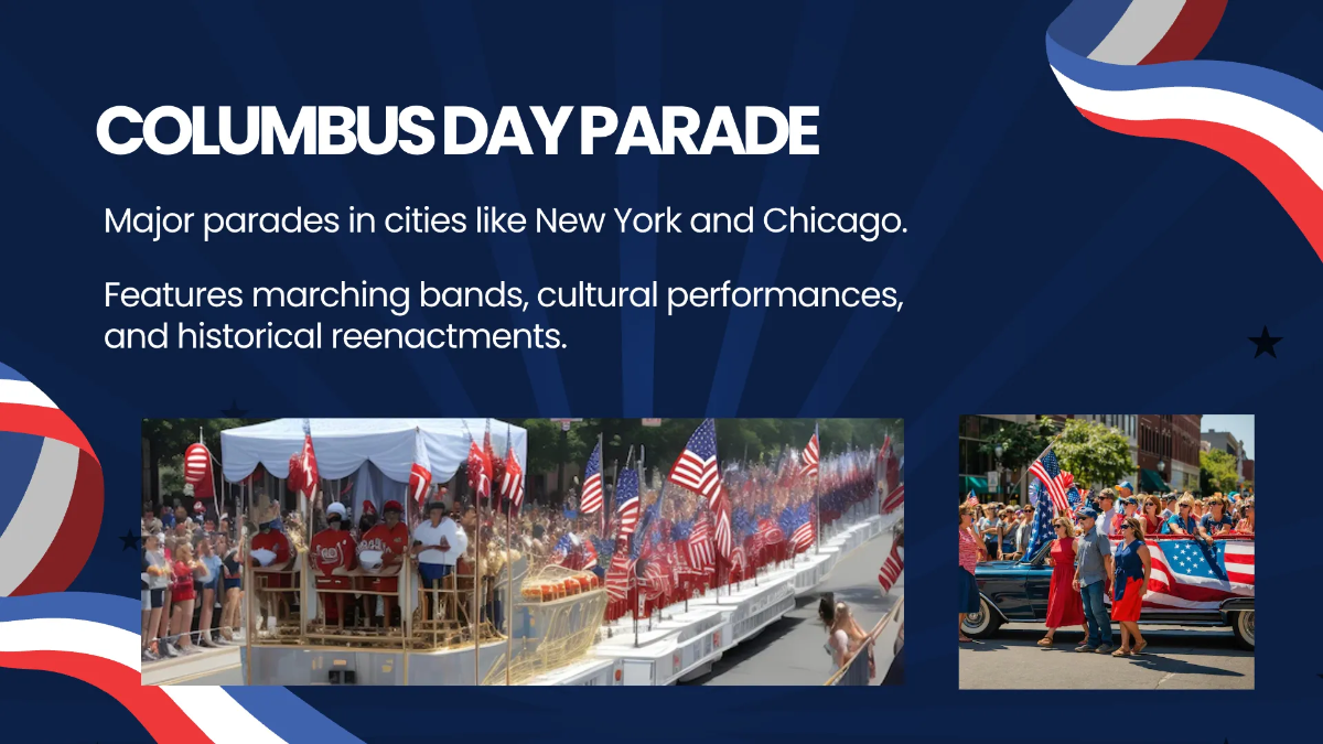 Free Columbus Day Presentation Template to Edit Online