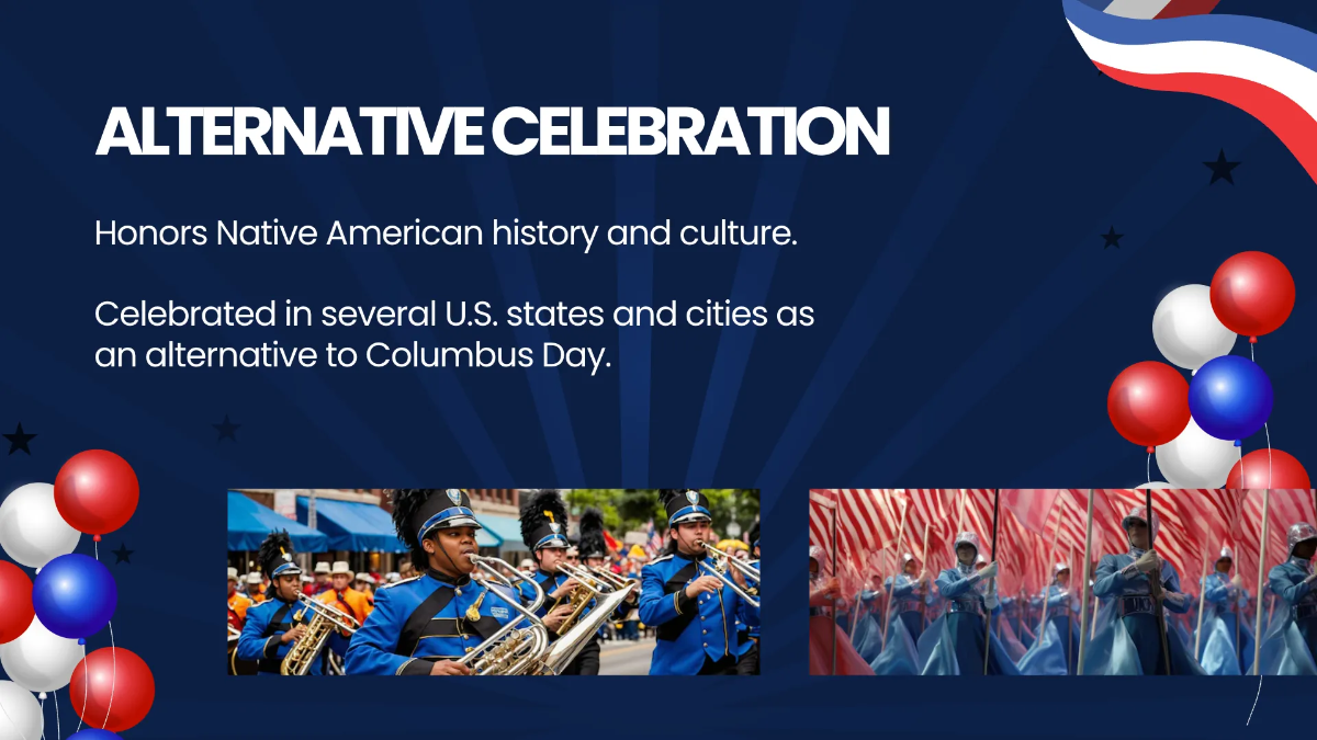 Free Columbus Day Presentation Template to Edit Online